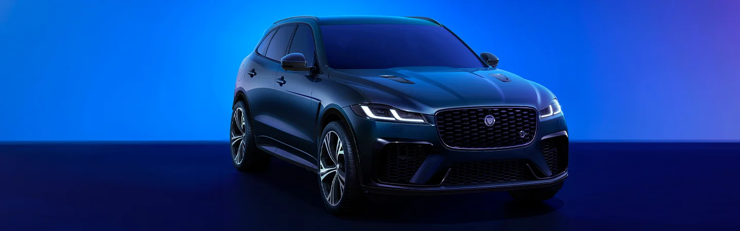 blue 2026 Jaguar F-PACE P250 R-DYNAMIC S