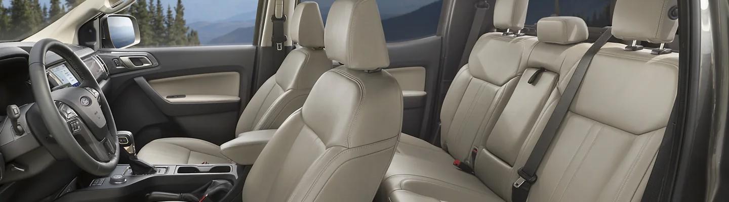 seating inside Ford Ranger