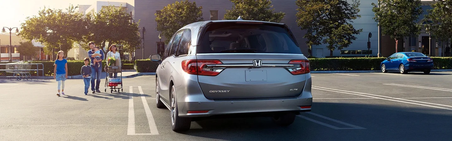 2024 Honda Odyssey Specs silvercolor backview