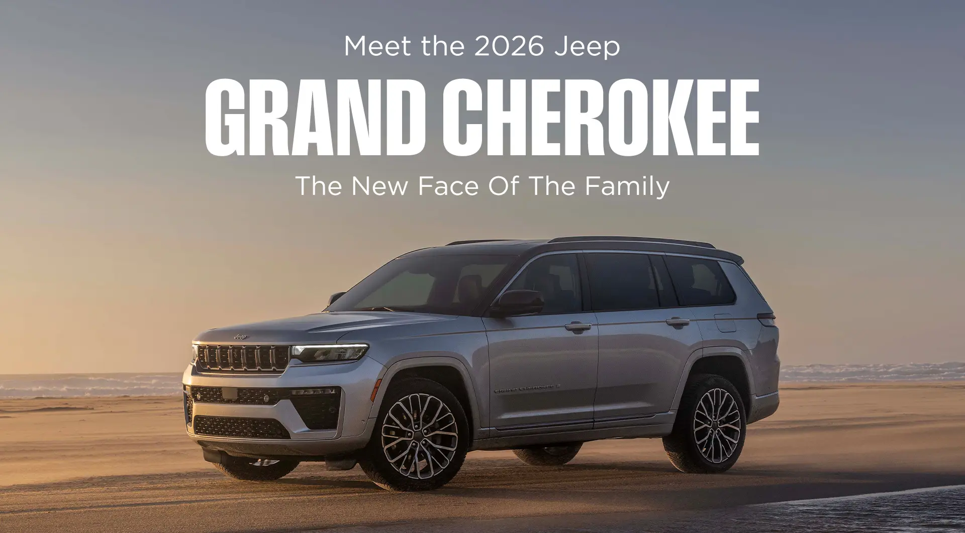 meet the 2026 Jeep Grand Cherokee the new face of family