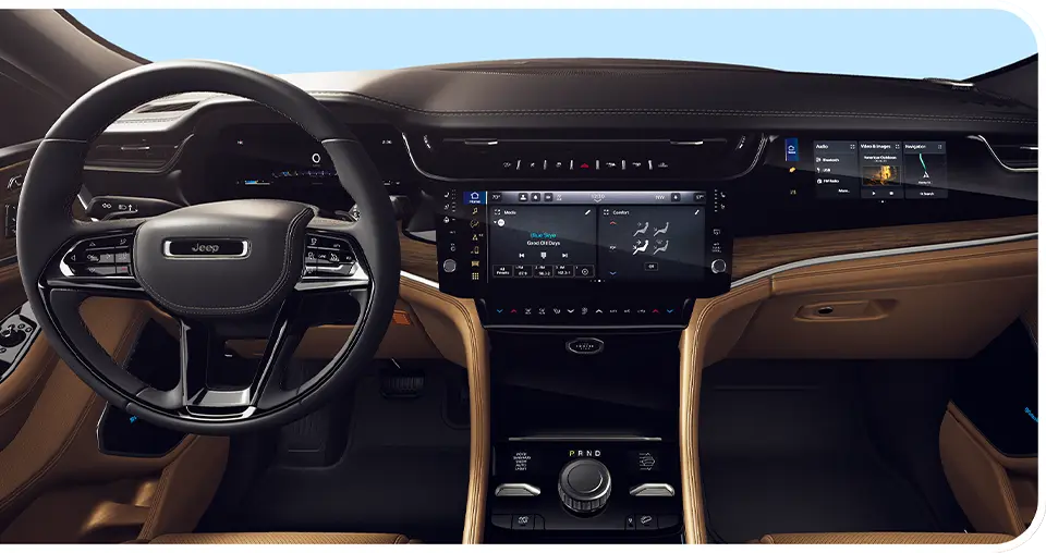 inside the 2026 Jeep Grand Cherokee