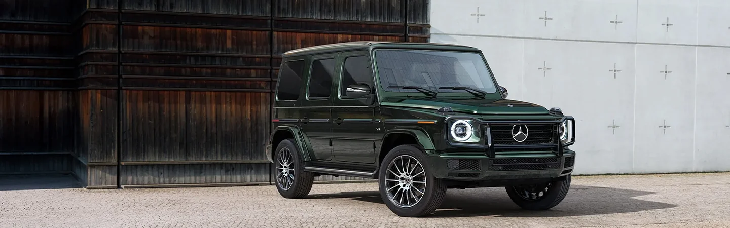 2024 Mercedes-Benz G-Class front side view grey