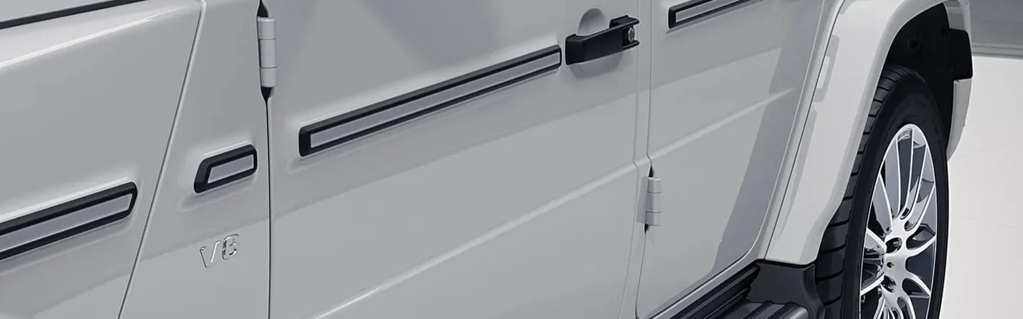 2024 Mercedes-Benz G-Class side view white