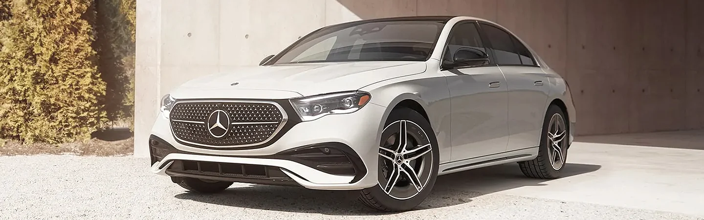 2024 Mercedes-Benz E-Class Car whitecolor frontview