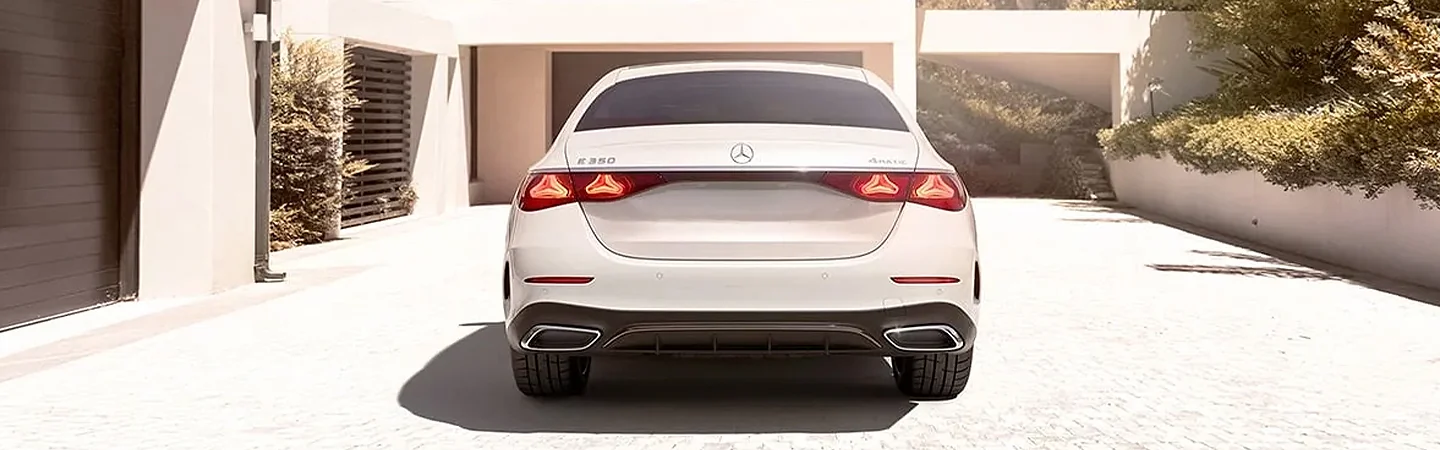 2024 Mercedes-Benz E-Class Car whitecolor backview