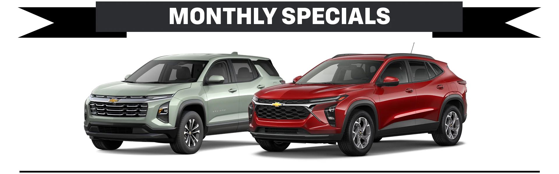 Monthly Specials at Lupient Chevrolet