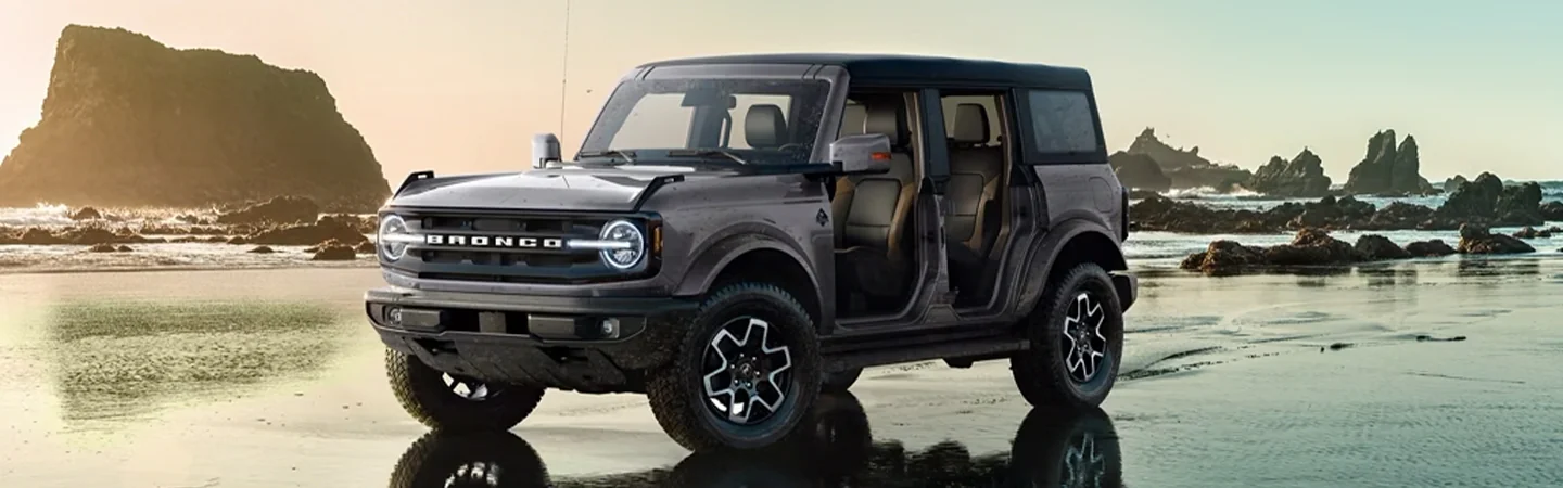 2024 Ford Bronco Specifications front side in brown 