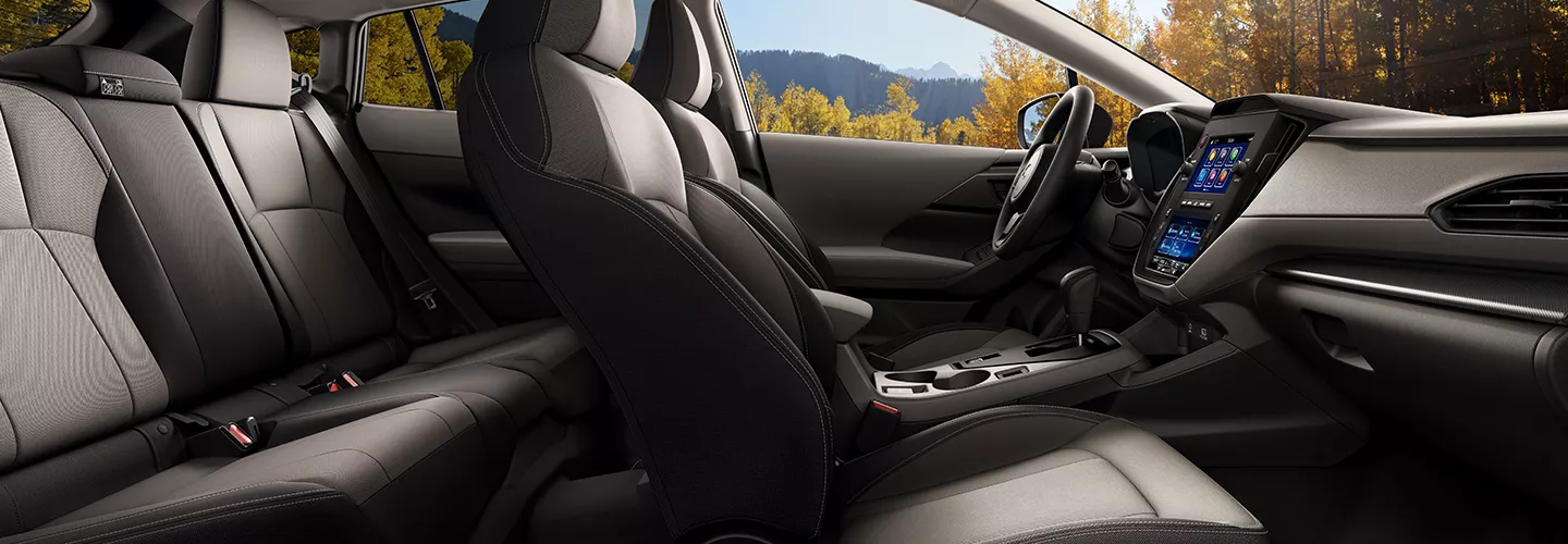 Interior view of a 2026 Subaru Crosstrek