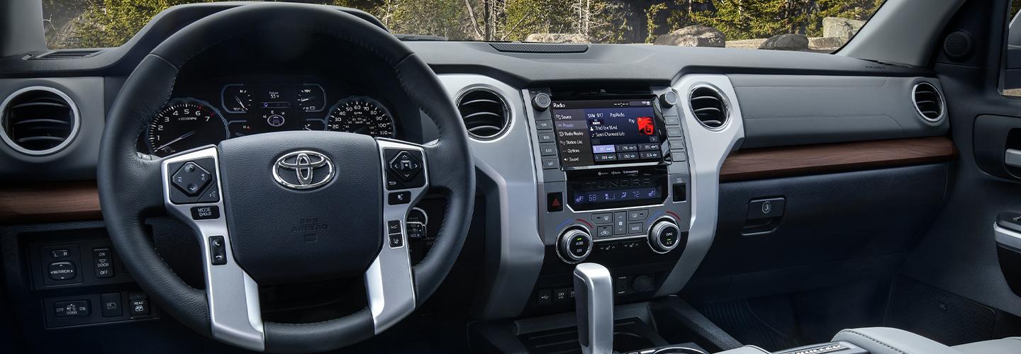 21 Toyota Tundra dashboard