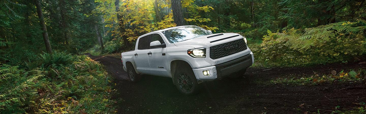 2021 Toyota Tundra going off road