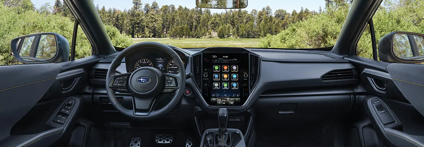 2024 Subaru Crosstrek vs Toyota RAV4 interiorimage