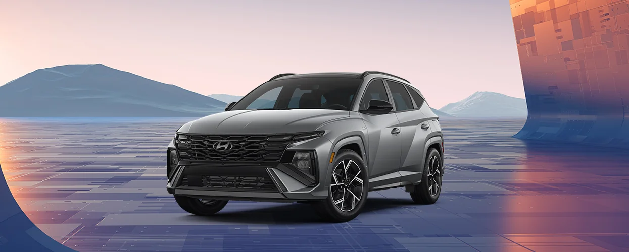 a silver 2026 Hyundai Tucson
