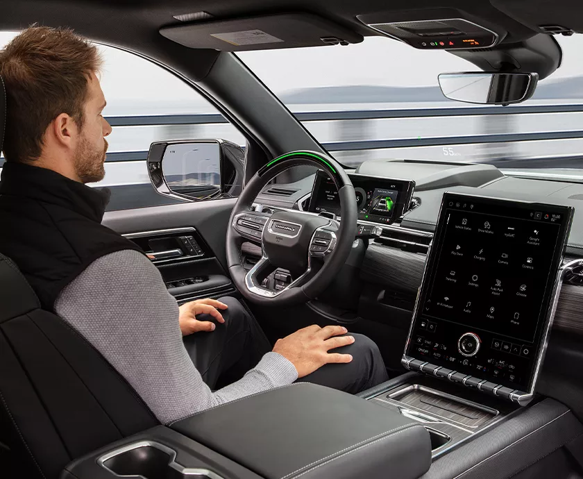 2026 GMC Sierra EV interior view
