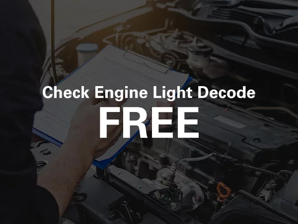 Check Engine Light Decode Free