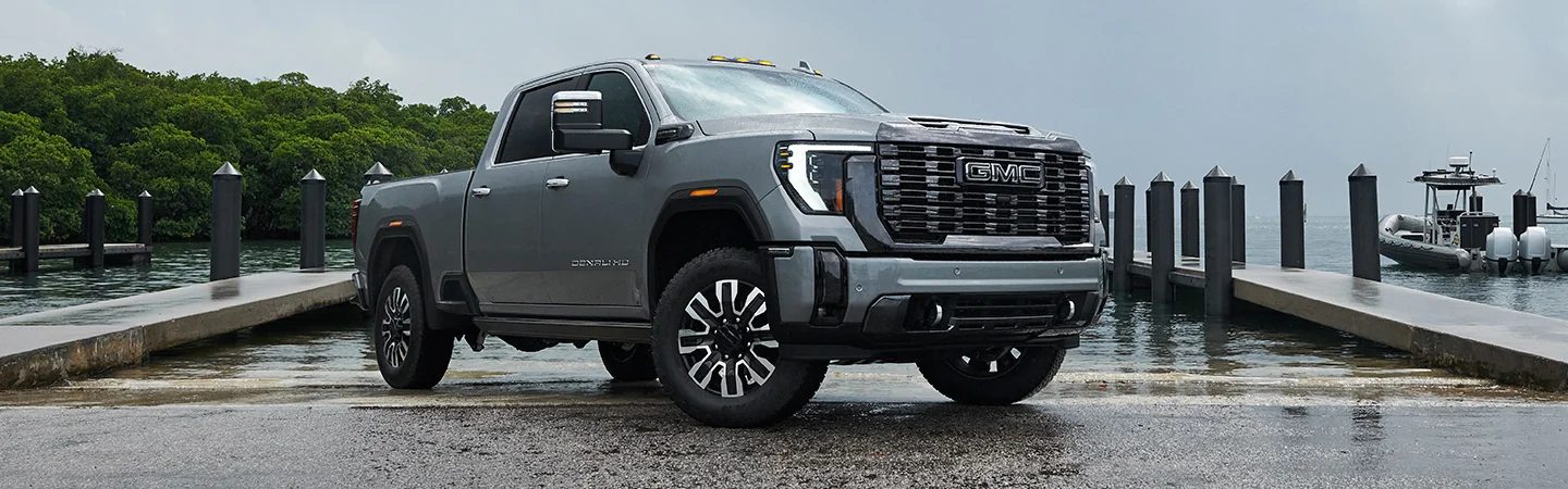 2024 GMC Sierra 2500 HD front side view silver
