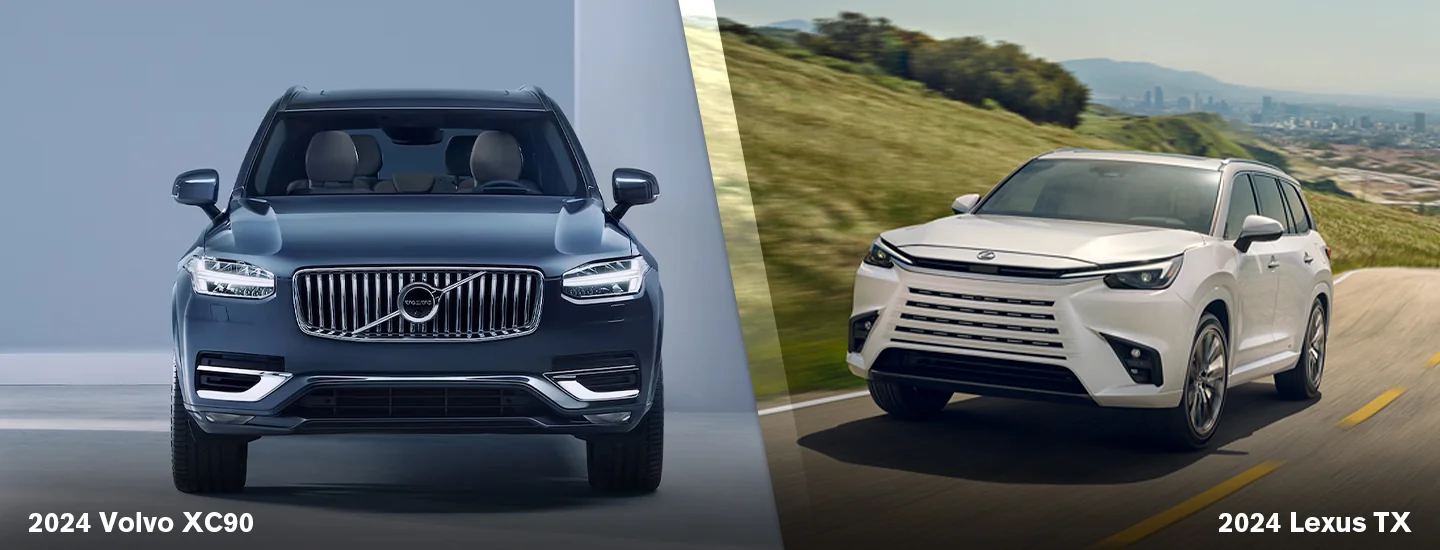 2024 Volvo XC90 vs Lexus TX 