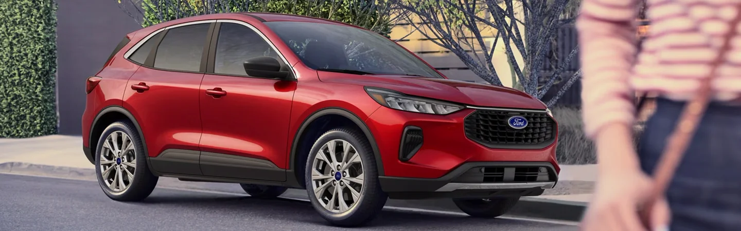 2024 Ford Escape Specifications red color side view