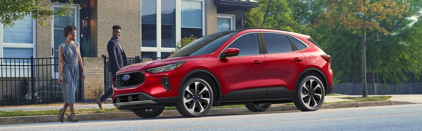 2024 Ford Escape Specifications red color side view