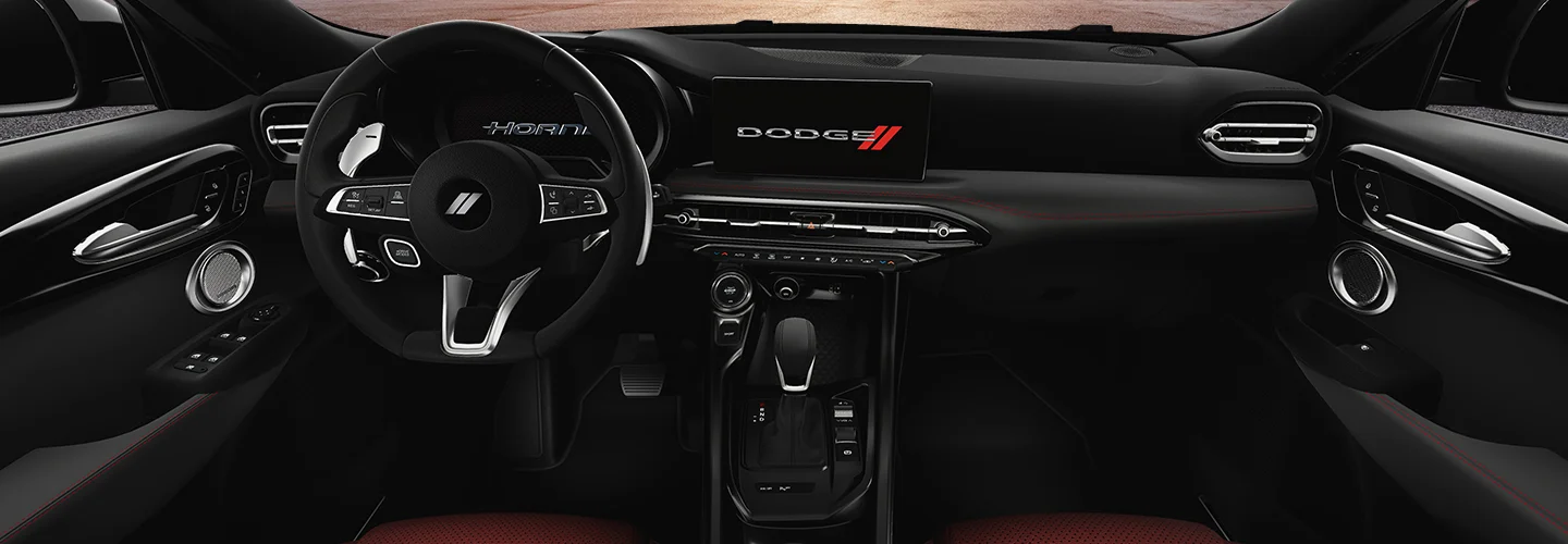 inside the new Dodge Hornet