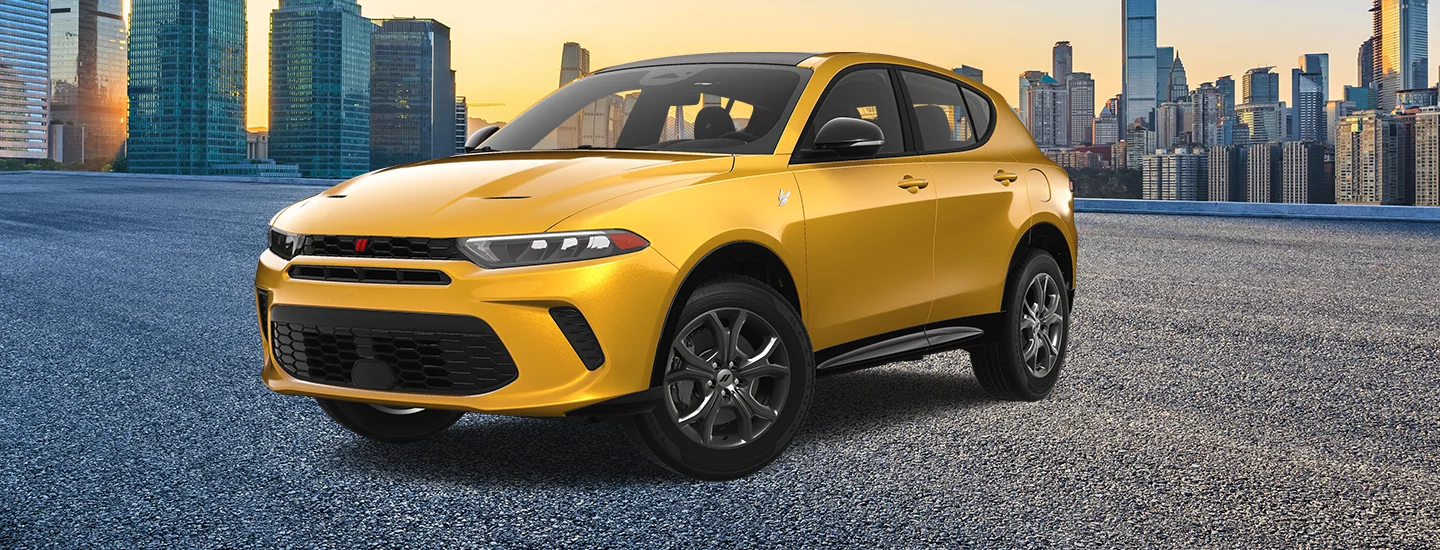 yellow 2025 Dodge Hornet