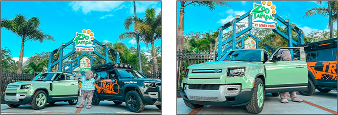 Land Rover Tampa is a proud Sponsor of Zoo Tampa at Lowry Park