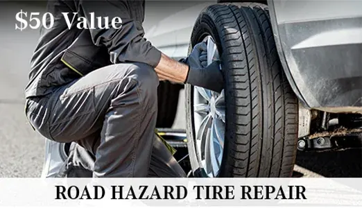 ROAD HAZARD TIRE REPAIR