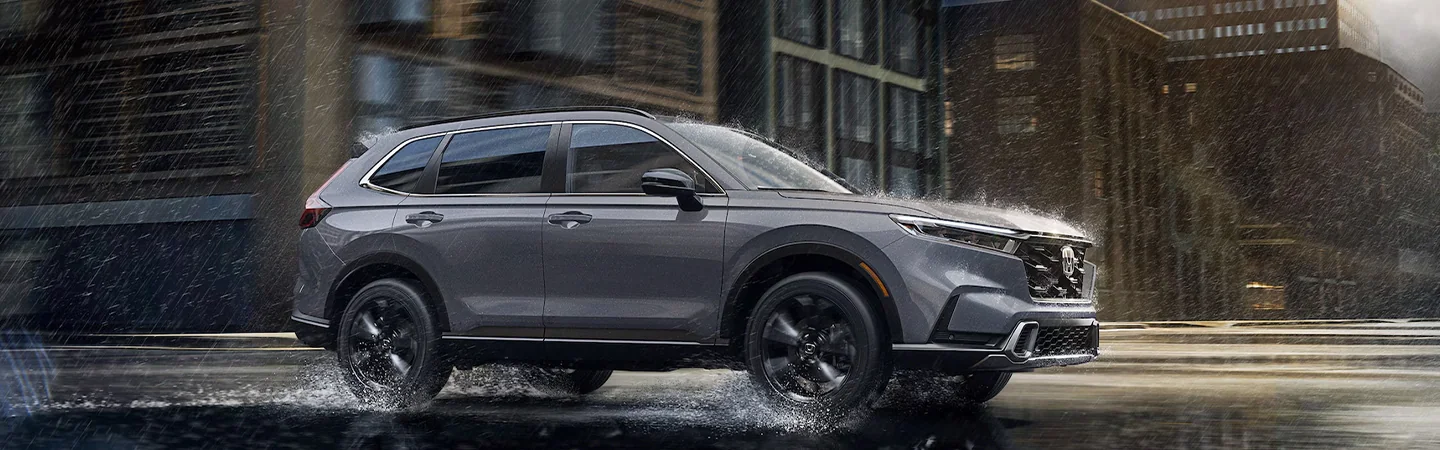 silver 2025 Honda CR-V Hybrid Sport Touring