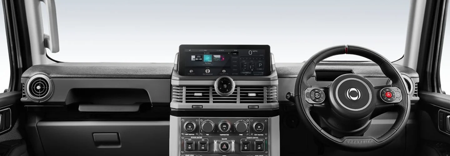 inside dash of Grenadier