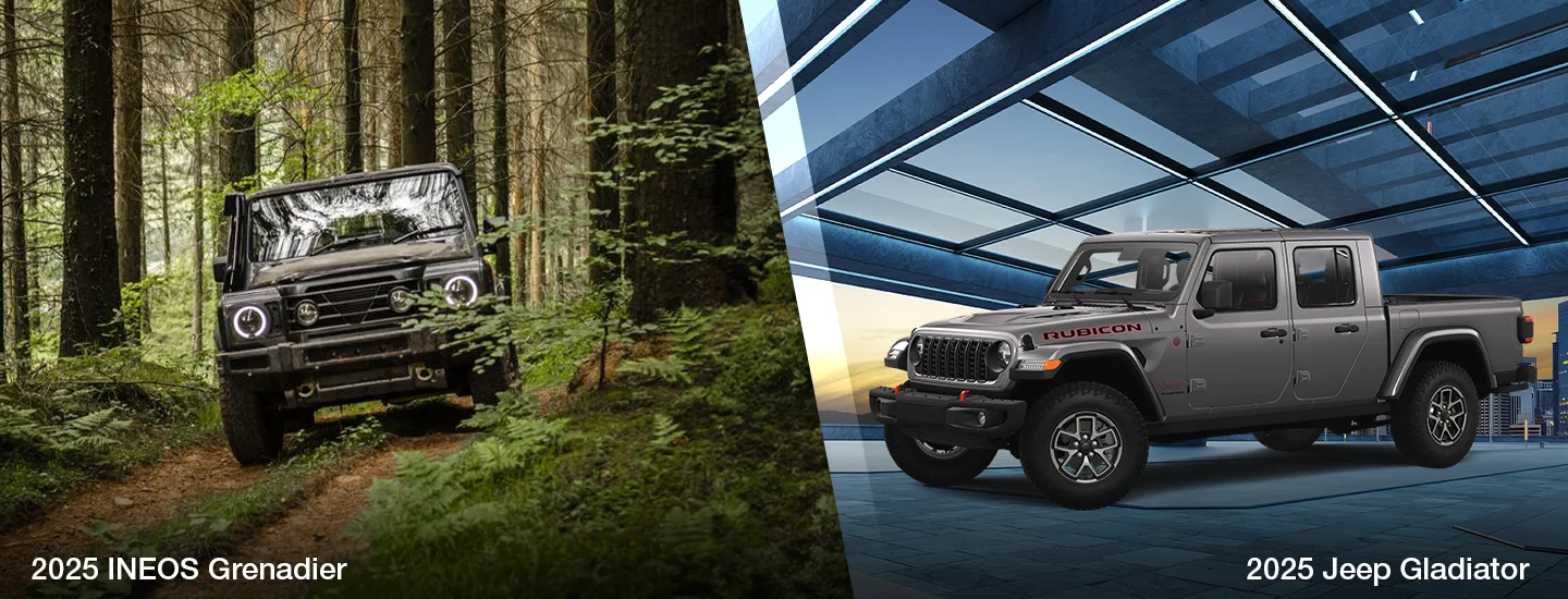 2025 INEOS Grenadier vs. Jeep Gladiator