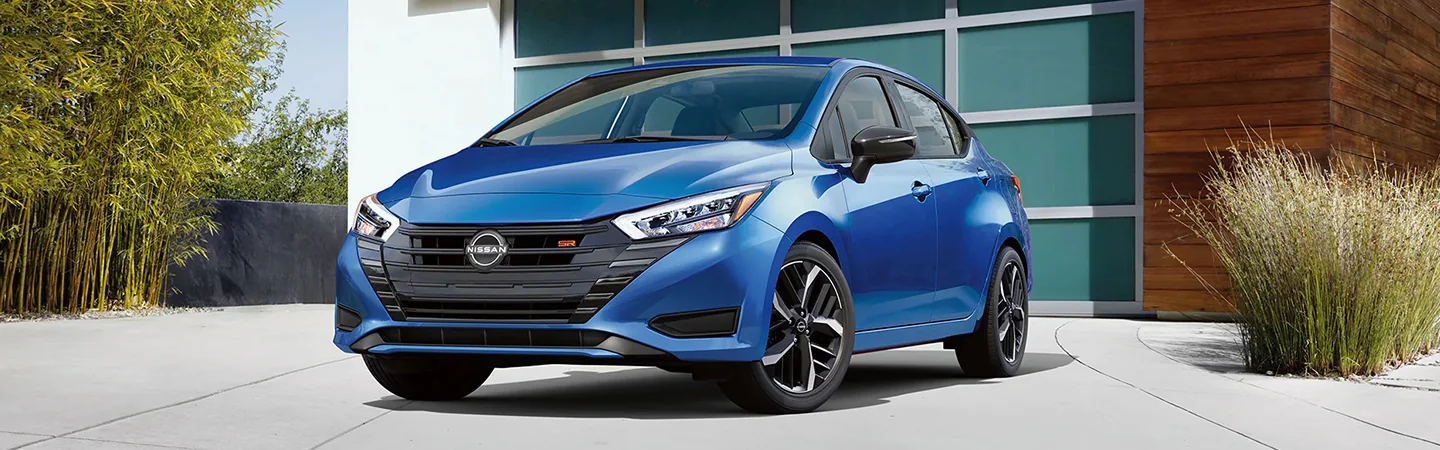 2024 Nissan Versa Specs bluecolor frontview