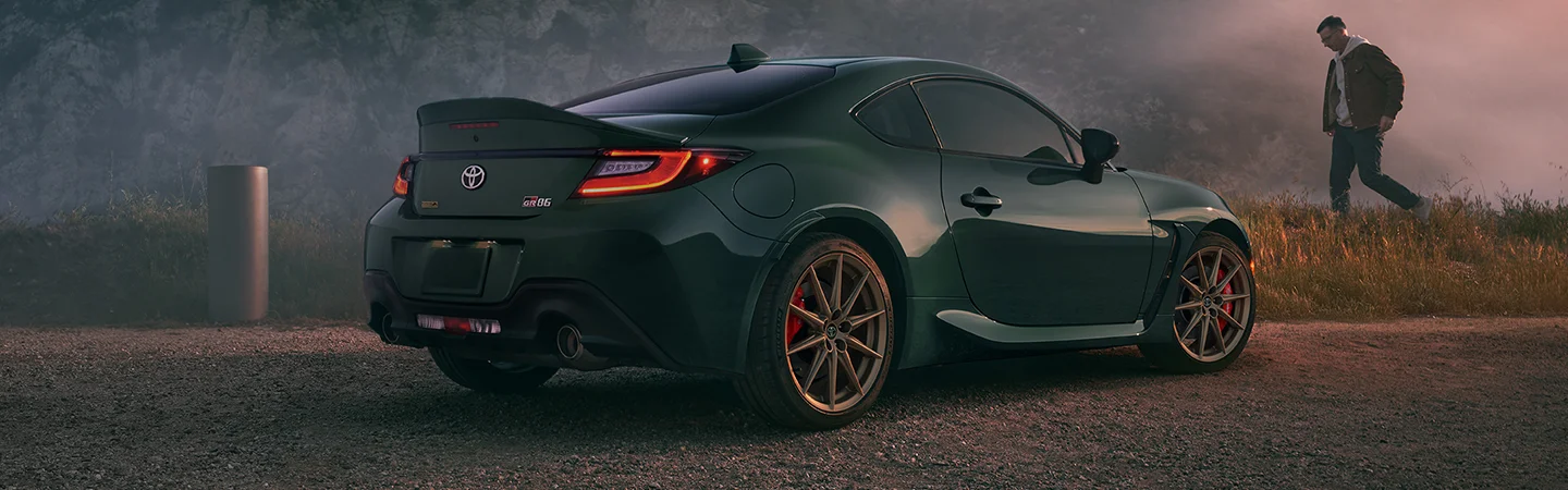 back of 2025 Toyota GR86 Hakone Edition