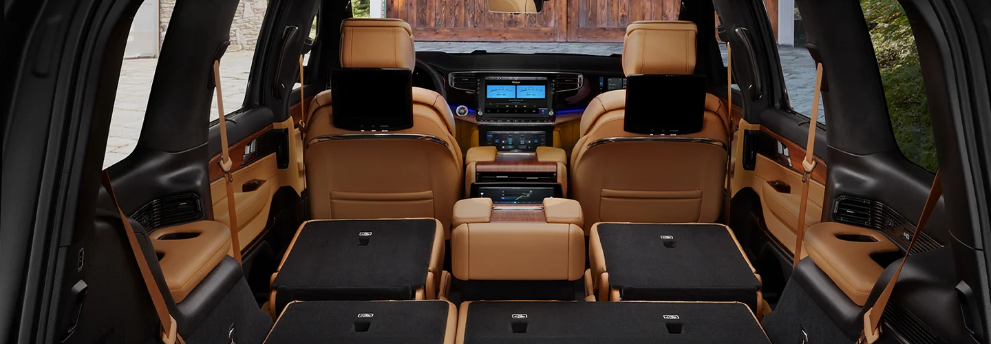 interior view of a 2025 Grand Wagoneer
