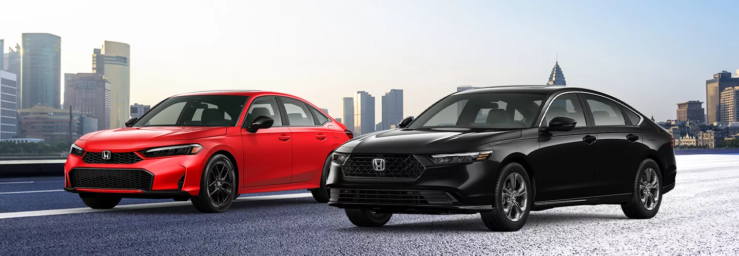 Honda Sedan Lineup at our Honda dealership in Sarasota, FL.