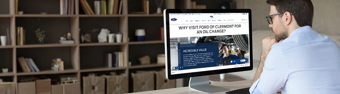 How to Schedule Your Oil Change at Ford of Clermont