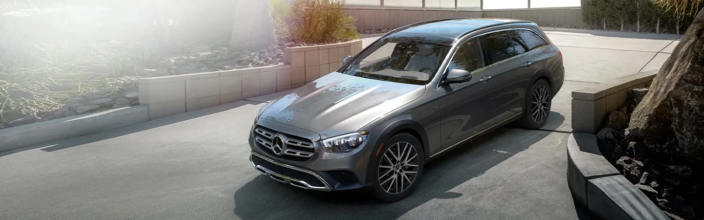 2024 Mercedes-Benz E-Class Wagon Specstop view in silver