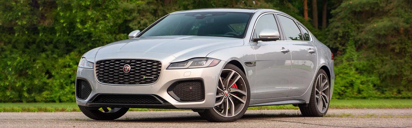 silver 2022 Jaguar XF