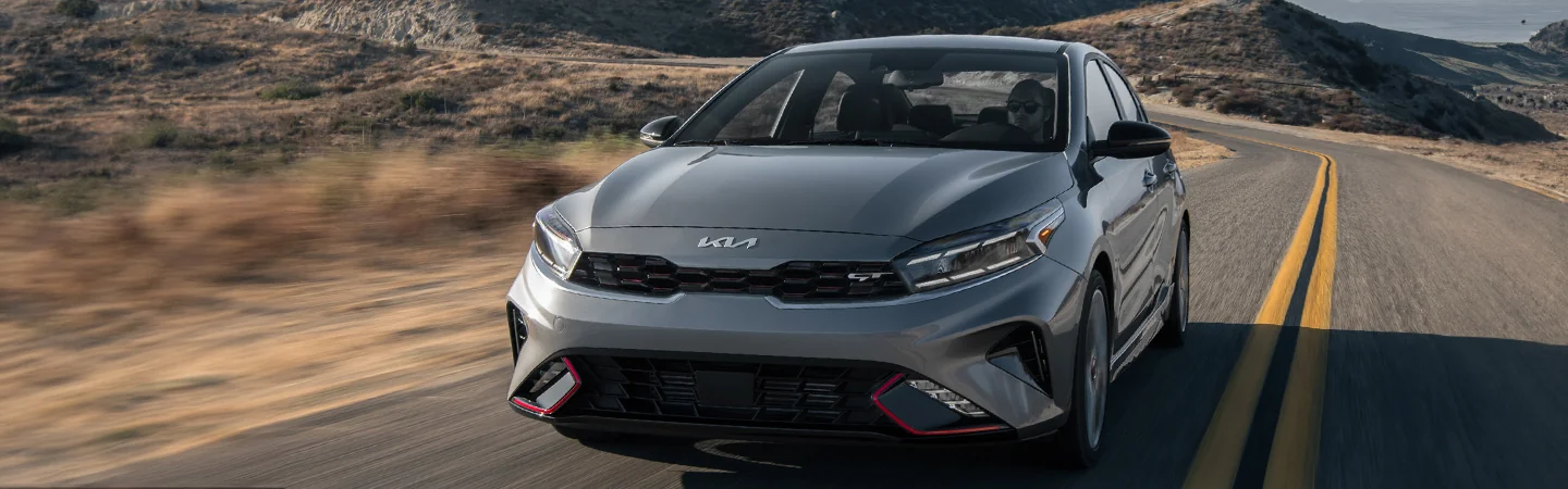 2024 Kia Forte Specs front side view silver