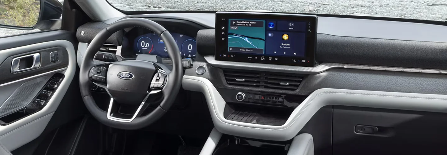 Ford Explorer SUV interior