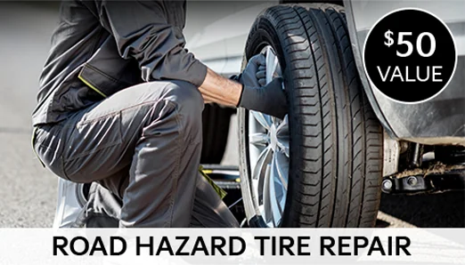 ROAD HAZARD TIRE REPAIR