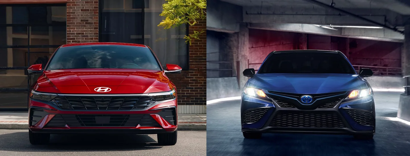 2024 Hyundai Elantra vs Toyota Camry 