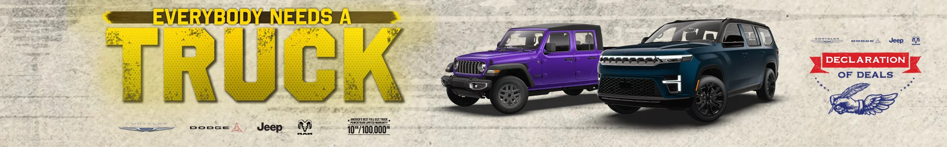 Everybody Needs A Truck