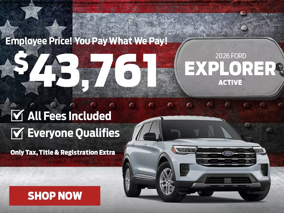 2026 Ford Explorer offer