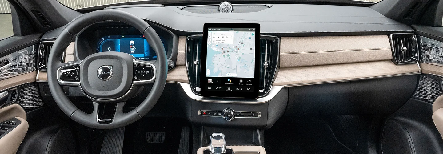 interior of a 2025 Volvo XC90 Core
