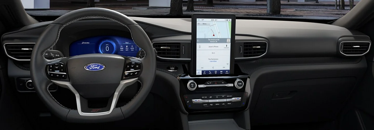 2024 Ford Explorer vs Honda Pilot interiorimage