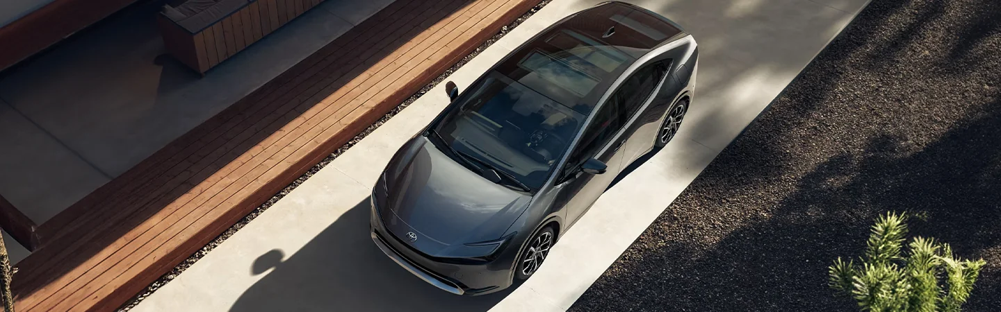 2024 Toyota Prius Prime Specs2024 Toyota Prius Prime Specs top view in silver