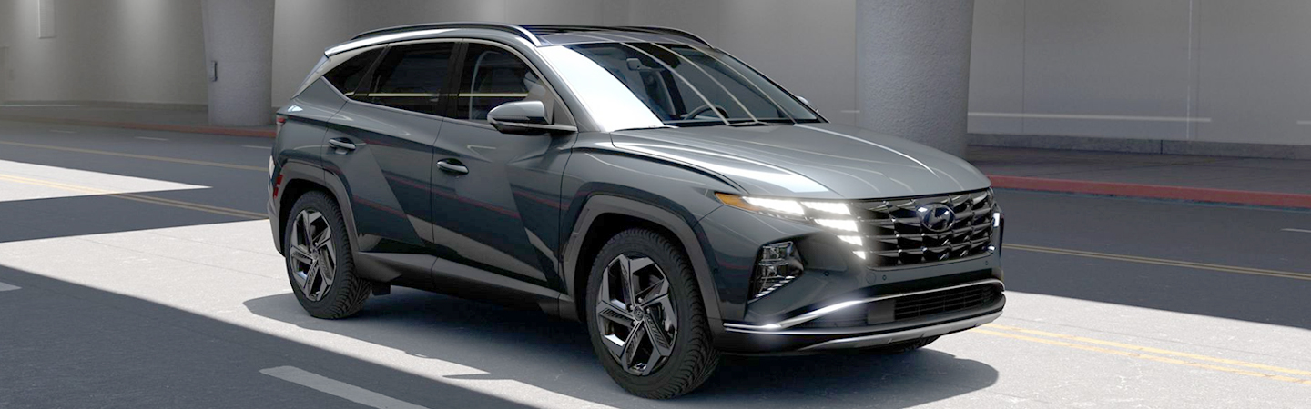 Gray 2024 Hyundai Tucson Hybrid
