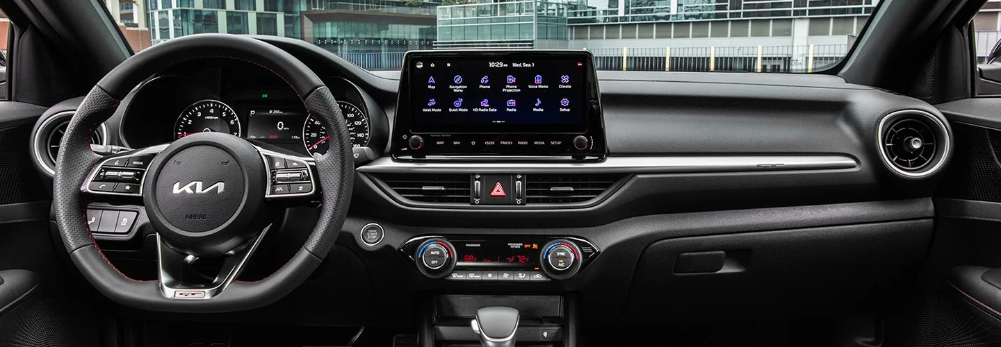 inside Hyundai Elantra Hybrid