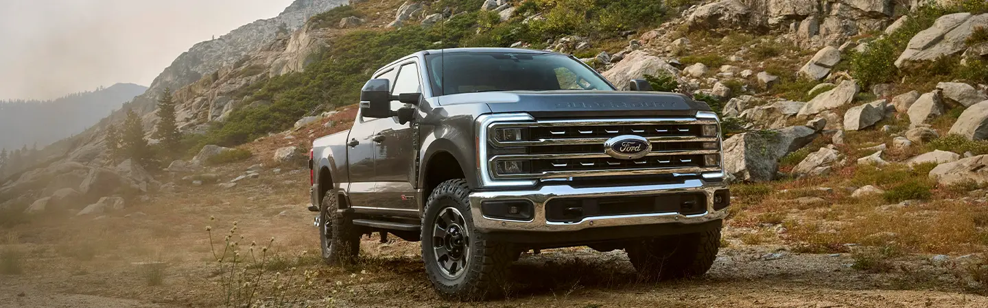 2024 Ford Super Duty red front view