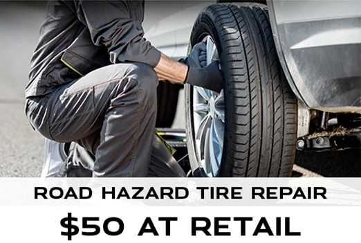 ROAD HAZARD TIRE REPAIR