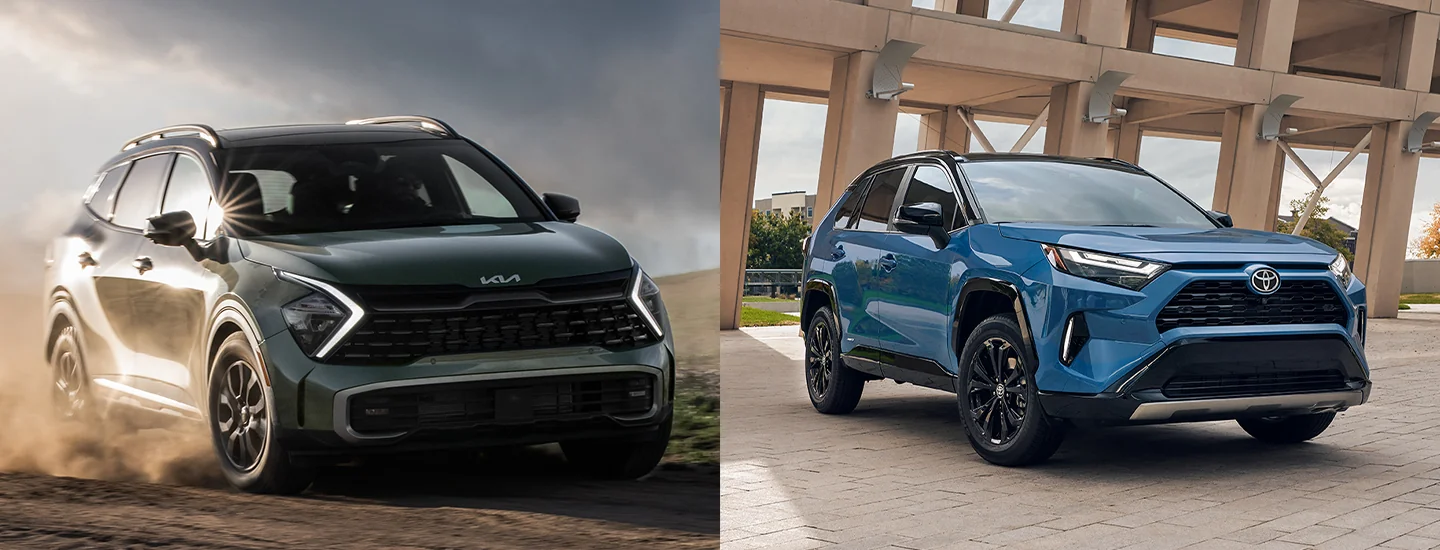 2025 Kia Sportage vs Toyota RAV4